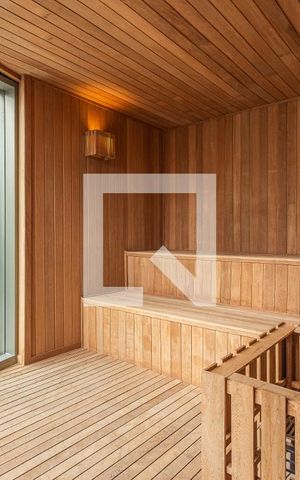 Studio à venda com 39m², 1 quarto e 1 vagaSaúna