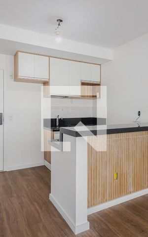 Studio à venda com 39m², 1 quarto e 1 vagaCozinha e Área de Serviço
