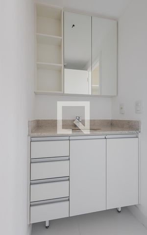 Studio à venda com 39m², 1 quarto e 1 vagaBanheiro