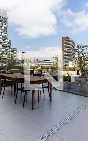 Apartamento para alugar com 32m², 1 quarto e sem vagaTerraço