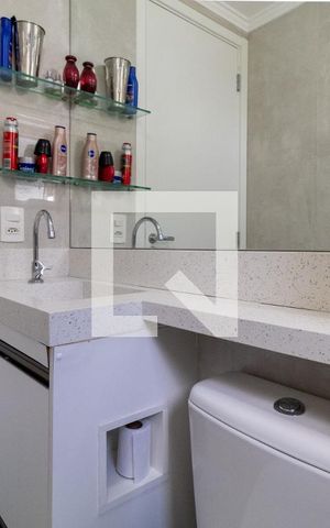 Apartamento para alugar com 40m², 2 quartos e sem vagaBanheiro