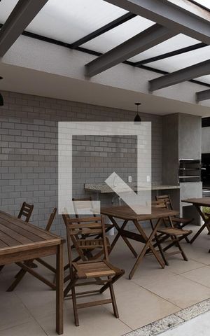 Apartamento para alugar com 49m², 2 quartos e 1 vagaÁrea gourmet