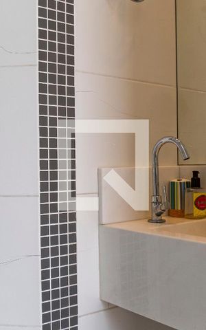 Apartamento à venda com 146m², 2 quartos e 2 vagasBanheiro da Área Gourmet