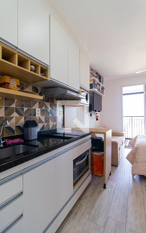 Studio à venda com 24m², 1 quarto e sem vaga Studio à venda com 24m², 1 quarto e sem vagaCozinha