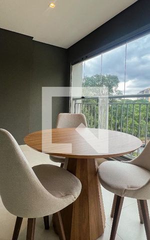 Studio para alugar com 40m², 1 quarto e sem vagaVaranda