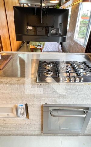 Studio à venda com 35m², 1 quarto e sem vagaCozinha