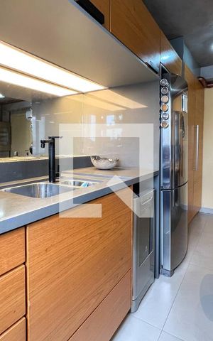 Studio à venda com 35m², 1 quarto e sem vagaCozinha