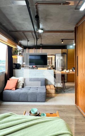 Studio à venda com 35m², 1 quarto e sem vagaStudio