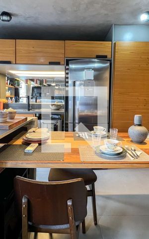 Studio à venda com 35m², 1 quarto e sem vagaCozinha