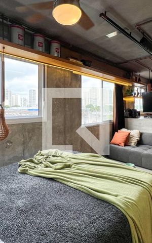 Studio à venda com 35m², 1 quarto e sem vagaStudio