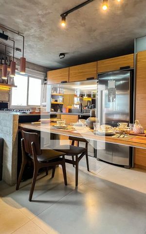 Studio à venda com 35m², 1 quarto e sem vagaCozinha