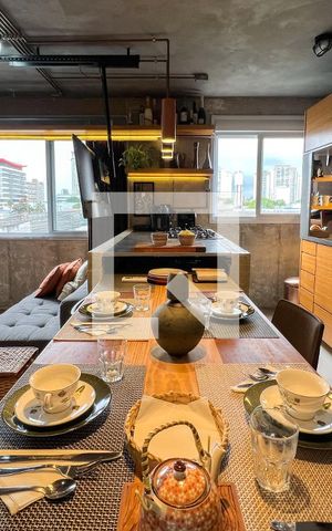 Studio à venda com 35m², 1 quarto e sem vagaCozinha