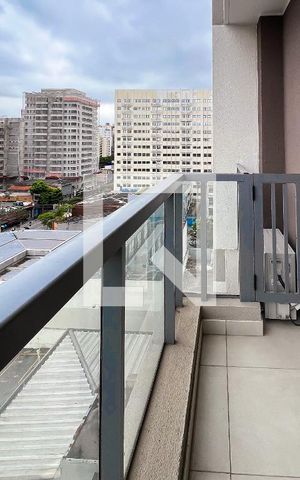 Apartamento para alugar com 25m², 1 quarto e sem vagaSacada