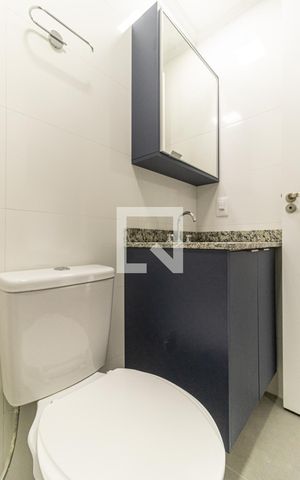 Studio para alugar com 27m², 1 quarto e sem vagaBanheiro - Armário