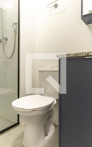 Studio para alugar com 27m², 1 quarto e sem vagaBanheiro