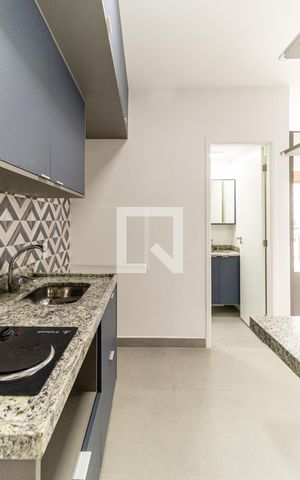 Studio para alugar com 27m², 1 quarto e sem vagaCozinha