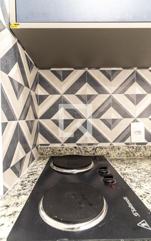 Studio para alugar com 27m², 1 quarto e sem vagaCozinha - Cooktop