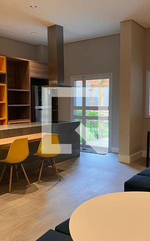 Studio para alugar com 24m², 1 quarto e sem vagaÁrea comum - Salão de festas