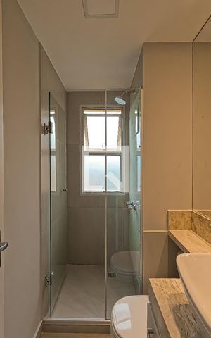 Apartamento para alugar com 52m², 2 quartos e 1 vaga Apartamento para alugar com 52m², 2 quartos e 1 vagaBanheiro