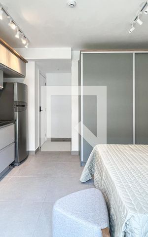 Apartamento para alugar com 24m², 1 quarto e sem vagaStudio