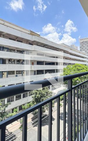 Apartamento para alugar com 24m², 1 quarto e sem vagaVaranda