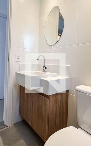 Apartamento para alugar com 24m², 1 quarto e sem vagaBanheiro