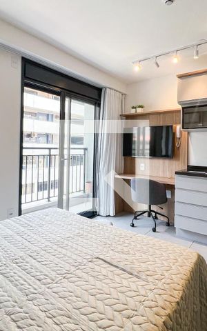 Apartamento para alugar com 24m², 1 quarto e sem vagaStudio