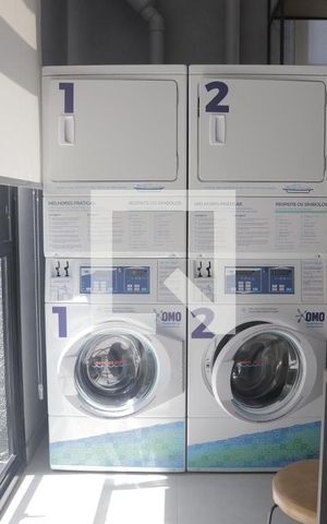 Apartamento para alugar com 37m², 1 quarto e sem vagaÁrea comum - Lavanderia