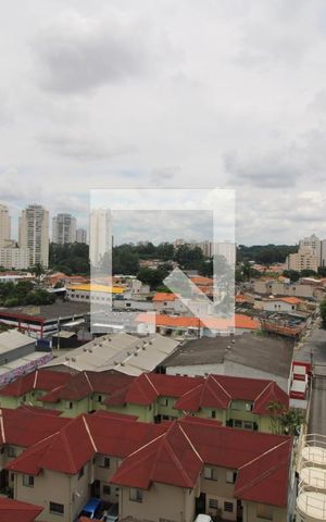 Apartamento à venda com 37m², 2 quartos e 1 vagaVista varanda da sala
