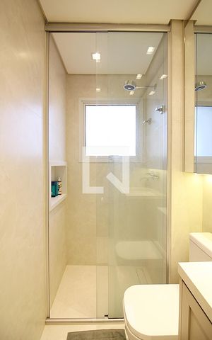 Apartamento à venda com 151m², 3 quartos e 2 vagasBanheiro do Quarto 2 - Suíte