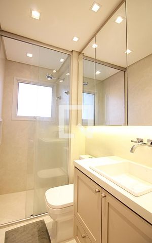 Apartamento à venda com 151m², 3 quartos e 2 vagasBanheiro do Quarto 2 - Suíte