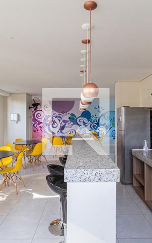 Apartamento à venda com 38m², 1 quarto e 1 vaga Apartamento à venda com 38m², 1 quarto e 1 vagaÁrea comum - Salão de festas