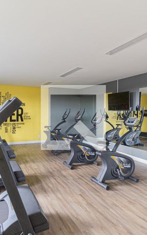 Apartamento à venda com 38m², 1 quarto e 1 vaga Apartamento à venda com 38m², 1 quarto e 1 vagaÁrea comum - Academia