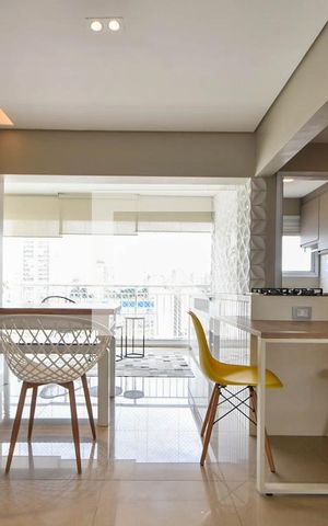 Apartamento à venda com 50m², 1 quarto e 1 vagaSala 