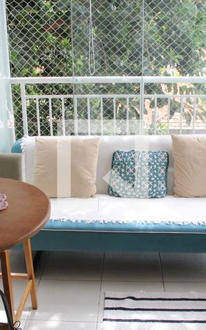 Apartamento à venda com 62m², 2 quartos e 1 vagaVaranda