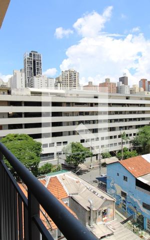 Studio para alugar com 24m², 1 quarto e sem vagaVaranda