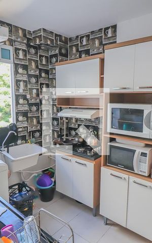 Apartamento à venda com 48m², 2 quartos e 1 vagaCozinha e Área de Serviço