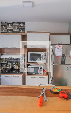 Apartamento à venda com 48m², 2 quartos e 1 vagaCozinha e Área de Serviço