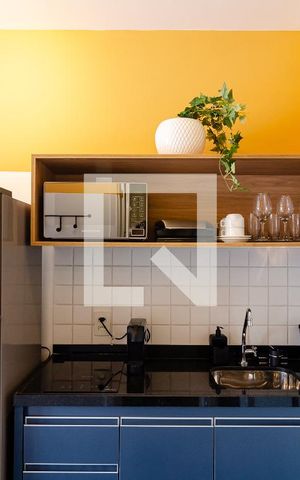 Studio à venda com 17m², 1 quarto e sem vaga Studio à venda com 17m², 1 quarto e sem vagaCozinha