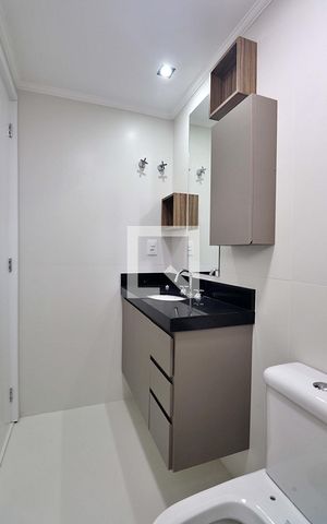 Apartamento à venda com 62m², 2 quartos e 2 vagasBanheiro do Quarto 1 - Suíte