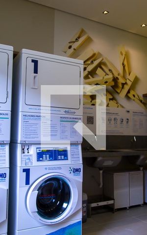 Studio para alugar com 27m², 1 quarto e sem vagaLavanderia