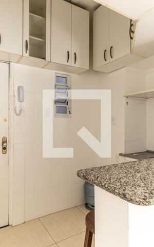 Studio à venda com 32m², 1 quarto e sem vagaCozinha
