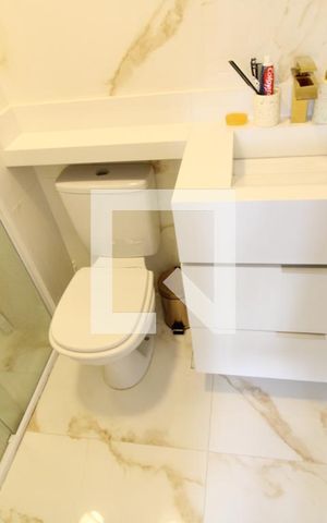 Studio à venda com 29m², 1 quarto e sem vagaBanheiro da suíte 