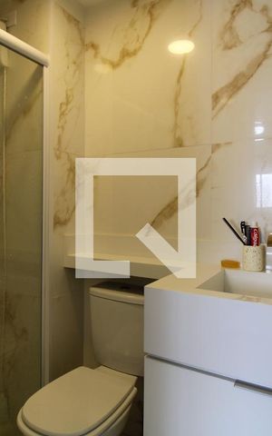 Studio à venda com 29m², 1 quarto e sem vagaBanheiro da suíte 