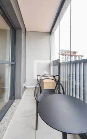 Apartamento para alugar com 23m², 1 quarto e sem vagaVaranda