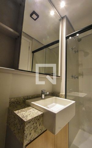 Apartamento para alugar com 23m², 1 quarto e sem vagaBanheiro
