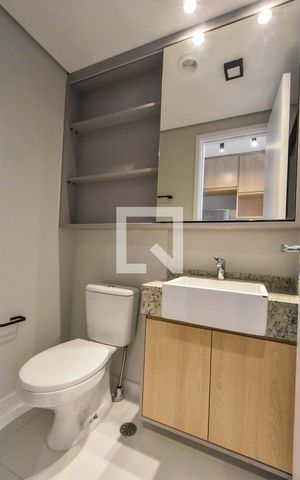 Apartamento para alugar com 23m², 1 quarto e sem vagaBanheiro