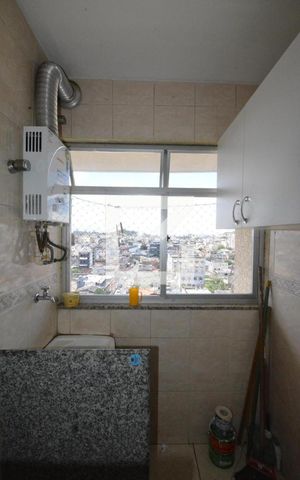 Apartamento à venda com 65m², 2 quartos e 1 vagaCozinha e Área de Serviço