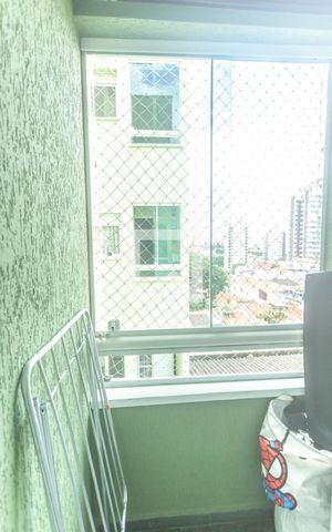 Apartamento à venda com 101m², 3 quartos e 2 vagas Apartamento à venda com 101m², 3 quartos e 2 vagasVaranda quarto 2