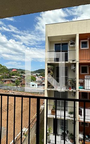 Apartamento para alugar com 47m², 2 quartos e 1 vagaSacada do Quarto 2